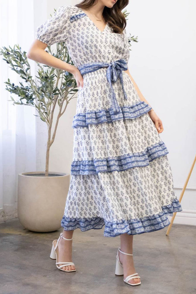 Layla Tie-Front Cropped Blouse